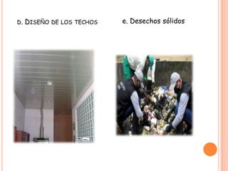 f. Servicios sanitarios para empleadose. Abastecimiento  de agua.