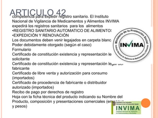 TITULO IIIVIGILANCIAYCONTROLCAPITULO IXREGISTRO  SANITARIO