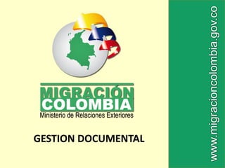 GESTION DOCUMENTAL
 