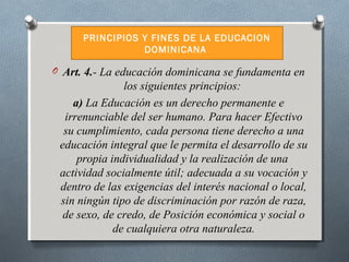 Ley 66 97 ley general de educación | PPT