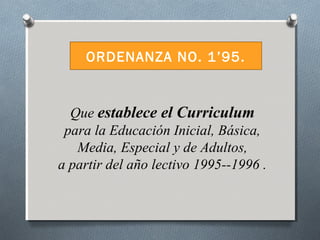 Ley 66 97 ley general de educación | PPT