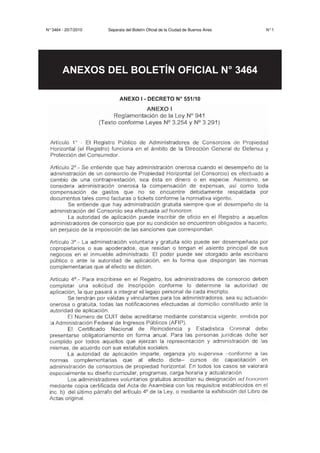 N°3464 - 20/7/2010 Separata del Boletín Oficial de la Ciudad de Buenos Aires N°1
 