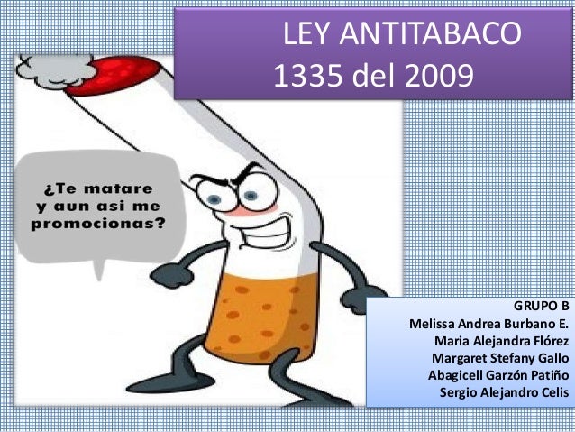 Ley antitabaco