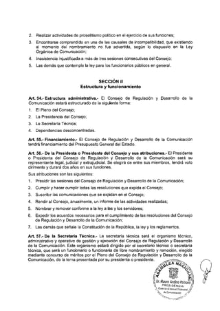 SECCIÓN II
Estructura y funcionamiento
 