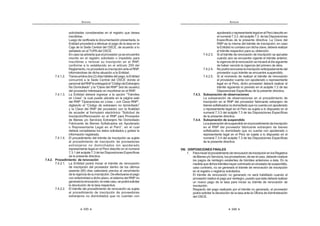 GHO DUWtFXOR ƒ
de la Ley, el plazo de prescripción se computa, en el primer caso, a partir de la
QRWL¿FDFLyQ GHO ODXGR DUELWUDO  HQ HO VHJXQGR FDVR D SDUWLU GH TXH HO 7LWXODU GH
la Entidad toma conocimiento del incumplimiento.
En el caso de la infracción prevista en el literal j) del numeral 51.1 del artículo
ƒ GH OD /H OD VDQFLyQ SUHVFULEH D ORV FLQFR  