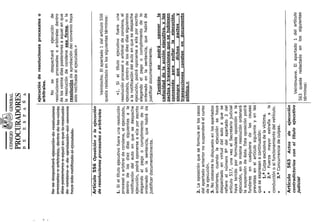 Ley de Agilizacion Procesal