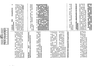 Ley de Agilizacion Procesal
