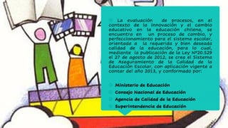 Ley de aseguramiento de la calidad Escolar | PDF