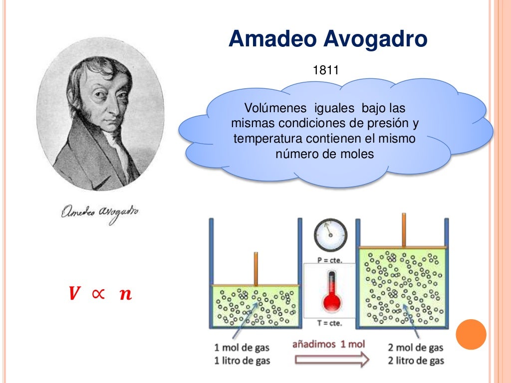 Ley De Avogadro Ejemplos Y Ejercicios Resueltos Ley Compartir | Images