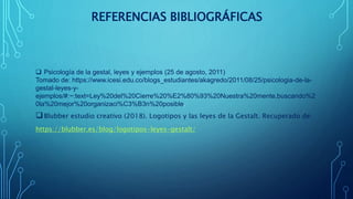 Ley de cierre | PPTX