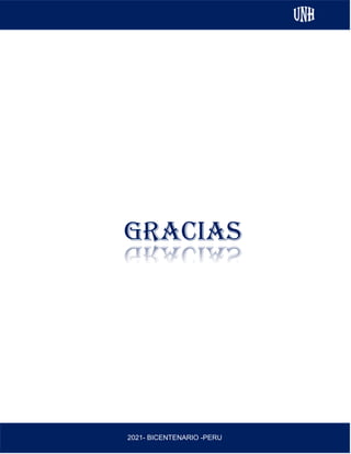 AL
2021- BICENTENARIO -PERU
GRACIAS
 