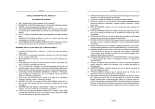 267
ANEXOS
j) Registro de participantes: En caso que el procedimiento
previsto en el régimen legal de contratación no prevea
la inscripción de participantes previa a la presentación
de ofertas o propuestas, la Entidad deberá registrar la
información correspondiente a los proveedores que
presentaron sus propuestas y/o ofertas al procedimiento,
según corresponda.
k) Absolucióndeconsultasy/uobservaciones:Estasección
será completada únicamente si es que el procedimiento
previsto en el régimen legal de contratación lo prevé.
l) Registro de Propuesta: Con independencia de la
denominación que reciba esta etapa en el marco del
procedimientoespecialqueseregistra,laentidadregistraráen
esterubrolainformacióncorrespondientealosproveedores
que presentaron sus propuestas al procedimiento, según
corresponda.
m) Cuadro comparativo de propuestas y/u ofertas
presentadas y Acta de Buena Pro y/o resultados del
procedimiento: En aquellos casos que el procedimiento
de selección no contemple la elaboración de un cuadro
comparativo y/o un acta de buena pro, la Entidad deberá
registrar en ambos campos el documento en el cual se
comunica el resultado del procedimiento al proveedor
seleccionado o a los proveedores que participaron, según
corresponda.
n) Datos y documento de contrato.
o) Datos del contratista.
p) Declaración de desierto, cuando corresponda.
q) Fe de erratas, cuando corresponda.
r) Postergación, cuando corresponda.
8.8.3. Las Entidades sujetas a regímenes legales de contratación de
bienes, servicios y obras que se creen con posterioridad a la
entradaenvigenciadelapresenteDirectiva,yquepordisposición
legal estén obligadas a registrar información en el SEACE sobre
lascontratacionesquerealicen,deberánobservarademásdelo
indicado en el numeral precedente, lo siguiente:
ANEXOS
268
A. Efectuar las coordinaciones necesarias con el OSCE, a fin
que se habilite en el sistema las opciones y funcionalidades
necesarias para el registro de dicha información en el
SEACE.
B. Acudir a las reuniones de coordinación que el OSCE
convoque así como proporcionar la información solicitada
durante el procedimiento de análisis e implementación de
funcionalidades en el SEACE.
IX. DISPOSICIÓN TRANSITORIA
El registro en el SEACE de las contrataciones por montos de una (1) a tres (3)
UIT, así como las que se realicen bajos los supuestos de inaplicación previstos
en los literales o), s), t) y v) del numeral 3.3 del artículo 3 de la Ley, se realizará
de manera obligatoria a partir de la publicación del comunicado que emita OSCE
para tal efecto.
X. DISPOSICIÓN FINAL
1. La presente Directiva regirá a partir de la entrada en vigencia de la Ley
Nº29873,quemodificalaLeydeContratacionesdelEstadoyelDecreto
Supremo Nº 138-2012-EF, que modifica el Reglamento de la Ley de
Contrataciones del Estado.
2. ApartirdelavigenciadelapresentedirectivadéjesesinefectolaDirectiva
Nº 008-2010-OSCE/CD.
-HV~V 0DUtD VHWLHPEUH GH 
 