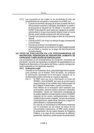181
REGLAMENTO DE LA LEY DE
CONTRATACIONES DEL ESTADO
a más tardar al quinto día hábil contado desde que se inició el plazo a que se
UH¿HUH HO SiUUDIR SUHFHGHQWH PiV HO WpUPLQR GH OD GLVWDQFLD
LaEntidadcuentaconcinco(5)díashábilesparacumplirconelrequerimiento.
En estos casos el plazo se interrumpe y se reinicia al día siguiente de la fecha
de presentación de la documentación complementaria por parte de la Entidad a
la Contraloría General de la República.
El pago de los presupuestos adicionales aprobados se realiza mediante
valorizaciones adicionales.
Cuando se apruebe la prestación adicional de obras, el contratista estará
REOLJDGR D DPSOLDU HO PRQWR GH OD JDUDQWtD GH ¿HO FXPSOLPLHQWR
Lasprestacionesadicionalesdeobranopodránsuperarelcincuentaporciento
(50%)delmontodelcontratooriginal.Encasoquesuperenestelímiteseprocederá
D OD UHVROXFLyQ GHO FRQWUDWR QR VLHQGR DSOLFDEOH HO ~OWLPR SiUUDIR GHO DUWtFXOR ƒ
debiéndose convocar a un nuevo proceso por el saldo de obra por ejecutar, sin
perjuicio de las responsabilidades que pudieran corresponder al proyectista.
Los adicionales o reducciones que se dispongan durante la ejecución de
proyectos de inversión pública deberán ser comunicados por la Entidad a la
autoridad competente del Sistema Nacional de Inversión Pública.102
Concordancia: LCE: Artículo 41°.
Artículo 209°.- Resolución del Contrato de Obras
La resolución del contrato de obra determina la inmediata paralización de
la misma, salvo los casos en que, estrictamente por razones de seguridad o
disposiciones reglamentarias de construcción, no sea posible.
La parte que resuelve deberá indicar en su carta de resolución, la fecha y hora
para efectuar la constatación física e inventario en el lugar de la obra, con una
anticipación no menor de dos (2) días. En esta fecha, las partes se reunirán en
SUHVHQFLD GH 1RWDULR R -XH] GH 3D] GH FRQIRUPLGDG FRQ OR GLVSXHVWR HQ HO WHUFHU
 FXDUWR SiUUDIR GHO DUWtFXOR ƒ GHO 5HJODPHQWR  VH OHYDQWDUi XQ DFWD 6L DOJXQD
de ellas no se presenta, la otra levantará el acta, documento que tendrá pleno
efecto legal, debiéndose realizar el inventario respectivo en los almacenes de la
REUD HQ SUHVHQFLD GHO 1RWDULR R -XH] GH 3D] GHMiQGRVH FRQVWDQFLD GHO KHFKR
en el acta correspondiente, debiendo la Entidad disponer el reinicio de la obras
VHJ~Q ODV DOWHUQDWLYDV SUHYLVWDV HQ HO DUWtFXOR ƒ GH OD /H
Culminado este acto, la obra queda bajo responsabilidad de la Entidad y se
SURFHGH D OD OLTXLGDFLyQ FRQIRUPH D OR HVWDEOHFLGR HQ HO DUWtFXOR ƒ
En caso que la resolución sea por incumplimiento del contratista, en la
liquidación se consignarán las penalidades que correspondan, las que se harán
HIHFWLYDV FRQIRUPH D OR GLVSXHVWR HQ ORV DUWtFXORV ƒ  ƒ GHO 5HJODPHQWR
EncasoquelaresoluciónseaporcausaatribuiblealaEntidad,éstareconocerá
al contratista, en la liquidación que se practique, el cincuenta por ciento (50%)
102 0RGLILFDGR PHGLDQWH 'HFUHWR 6XSUHPR 1ƒ () SXEOLFDGR HO  GH DJRVWR GH 
REGLAMENTO DE LA LEY DE
CONTRATACIONES DEL ESTADO
182
de la utilidad prevista, calculada sobre el saldo de obra que se deja de ejecutar,
actualizado mediante las fórmulas de reajustes hasta la fecha en que se efectuó
la resolución del contrato.
Los gastos incurridos en la tramitación de la resolución del contrato, como los
notariales, de inventario y otros, son de cargo de la parte que incurrió en la causal
de resolución, salvo disposición distinta del laudo arbitral.
En caso de que surgiese alguna controversia sobre la resolución del contrato,
cualquieradelaspartespodrárecurriralosmecanismosdesoluciónestablecidos
en la Ley, el Reglamento o en el contrato, dentro del plazo de quince (15) días
KiELOHV VLJXLHQWHV GH OD QRWL¿FDFLyQ GH OD UHVROXFLyQ YHQFLGR HO FXDO OD UHVROXFLyQ
del contrato habrá quedado consentida.
(QFDVRTXHFRQIRUPHFRQORHVWDEOHFLGRHQHOWHUFHUSiUUDIRGHODUWtFXORƒGH
la Ley, la Entidad opte por invitar a los postores que participaron en el proceso de
selección que dio origen a la ejecución de la obra, teniendo en cuenta el orden de
prelación,seconsiderarálospreciosdelaofertadeaquelqueaceptelainvitación,
incorporándose todos los costos necesarios para su terminación, debidamente
sustentados, siempre que se cuente con la disponibilidad presupuestal.103
Concordancia: LCE: Artículo 44°.
Artículo 210°.- Recepción de la Obra y plazos
1. Enlafechadelaculminacióndelaobra,elresidenteanotarátalhechoen
el cuaderno de obras y solicitará la recepción de la misma. El inspector
o supervisor, en un plazo no mayor de cinco (5) días posteriores a la
DQRWDFLyQVHxDODGDORLQIRUPDUiDOD(QWLGDGUDWL¿FDQGRRQRORLQGLFDGR
por el residente.
(QFDVRTXHHOLQVSHFWRURVXSHUYLVRUYHUL¿TXHODFXOPLQDFLyQGHODREUD
la Entidad procederá a designar un comité de recepción dentro de los
siete (7) días siguientes a la recepción de la comunicación del inspector
o supervisor. Dicho comité estará integrado, cuando menos, por un
representante de la Entidad, necesariamente ingeniero o arquitecto,
según corresponda a la naturaleza de los trabajos, y por el inspector o
supervisor.
En un plazo no mayor de veinte (20) días siguientes de realizada
su designación, el Comité de Recepción, junto con el contratista,
SURFHGHUi D YHUL¿FDU HO ¿HO FXPSOLPLHQWR GH OR HVWDEOHFLGR HQ ORV SODQRV
HVSHFL¿FDFLRQHVWpFQLFDVHIHFWXDUiODVSUXHEDVTXHVHDQQHFHVDULDV
para comprobar el funcionamiento de las instalaciones y equipos.
XOPLQDGDODYHUL¿FDFLyQGHQRH[LVWLUREVHUYDFLRQHVVHSURFHGHUiD
la recepción de la obra, teniéndose por concluida la misma, en la fecha
indicada por el contratista. El Acta de Recepción deberá ser suscrita
por los miembros del comité y el contratista.
 0RGLILFDGR PHGLDQWH 'HFUHWR 6XSUHPR 1ƒ () SXEOLFDGR HO  GH DJRVWR GH 
 