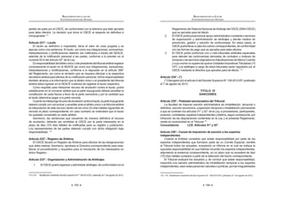 117
REGLAMENTO DE LA LEY DE
CONTRATACIONES DEL ESTADO
Artículo 76°.- Otorgamiento de la Buena Pro a propuestas que excedan el
valor referencial
(Q HO FDVR SUHYLVWR HQ HO DUWtFXOR ƒ GH OD /H SDUD TXH HO RPLWp (VSHFLDO
otorgue la Buena Pro a propuestas que superen el valor referencial en procesos
de selección para la ejecución de obras, hasta el límite máximo previsto en dicho
DUWtFXORVHGHEHUiFRQWDUFRQODDVLJQDFLyQVX¿FLHQWHGHFUpGLWRVSUHVXSXHVWDULRV
y la aprobación del Titular de la Entidad, salvo que el postor que hubiera obtenido
elmejorpuntajetotalaceptereducirsuofertaeconómicaaunmontoigualomenor
al valor referencial. En los procesos realizados en acto público, la aceptación
deberá efectuarse en dicho acto; en los procesos en acto privado la aceptación
constará en documento escrito.
El plazo para otorgar la Buena Pro no excederá de diez (10) días hábiles,
contados desde la fecha prevista en el calendario para el otorgamiento de la
Buena Pro, bajo responsabilidad del Titular de la Entidad.
Concordancia: LCE: Artículo 33º.
Artículo 77°.- Consentimiento del otorgamiento de la Buena Pro
Cuando se hayan presentado dos (2) o más propuestas, el consentimiento
GH OD %XHQD 3UR VH SURGXFLUi D ORV RFKR  