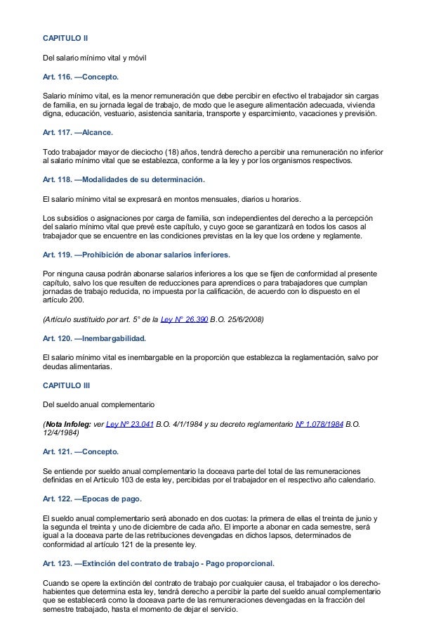Ley de Contrato de Trabajo