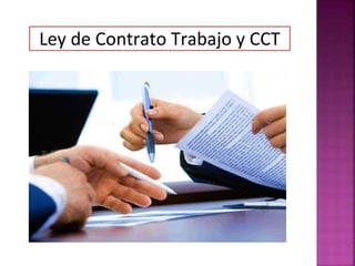 Ley de Contrato Trabajo y CCT
 