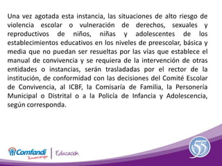 Ley de convivencia escolar | PPTX
