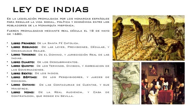 Ley de indias