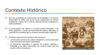 LEY DE INSTRUCCION PRIMARIA EN CHILE TRA | PPTX