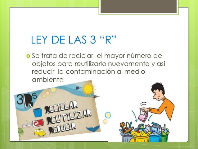 Ley de las 3 R
