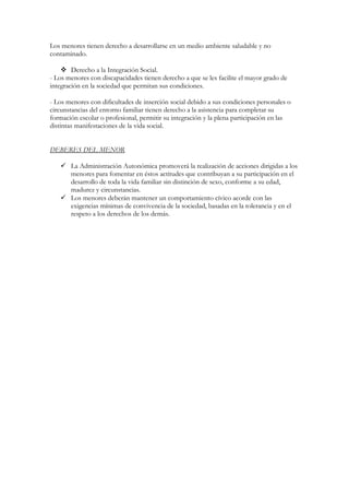 Ley del menor en castilla la mancha