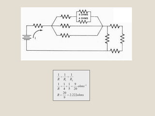 4 OHMS
5 OHMS
2.222 OHMS
 