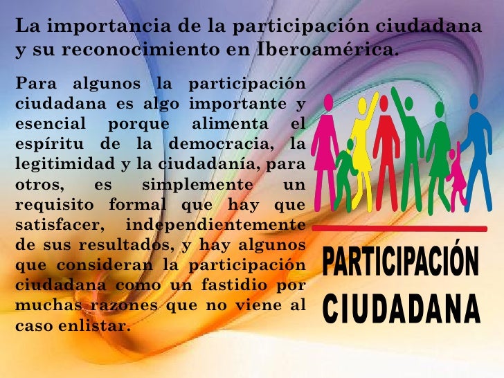 Ley de participación ciudadana rossana palacios 2012 1