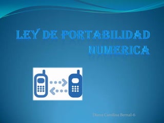 ley de portabilidad numerica Diana Carolina Bernal-6 