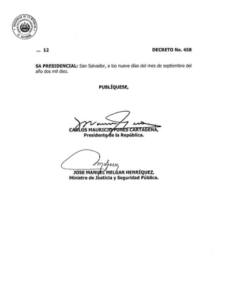 Ley de proscripción de maras o pandillas