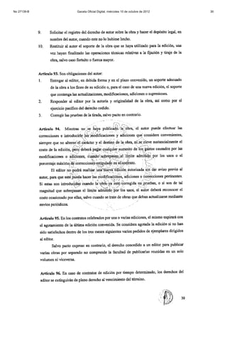 Ley Derecho de Autor y Derechos Conexos de Panama 2012