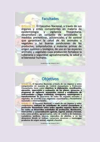 Ley de Salud Agrícola Integral 