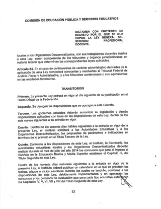 REFORMA EDUCATIVA 2013