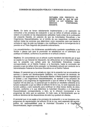 REFORMA EDUCATIVA 2013