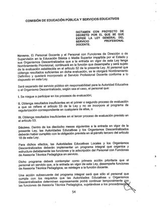 REFORMA EDUCATIVA 2013