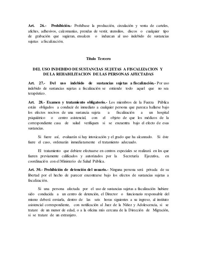 Ley De Sustancias Estupefacientes Y Psicotropicas ley-de-sustancias-estupefacientes-y-psicotropicas