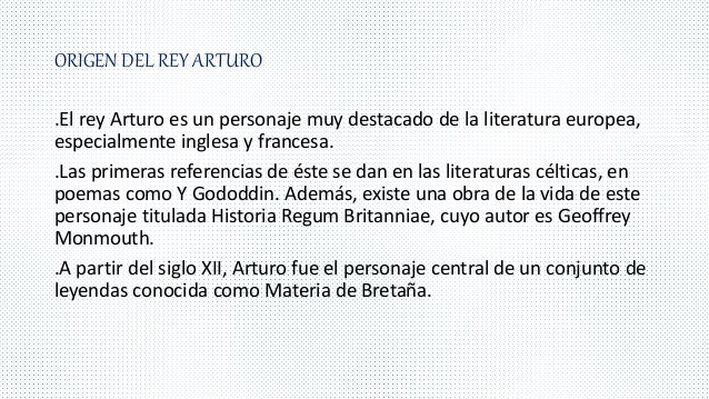 Leyenda del Rey Arturo