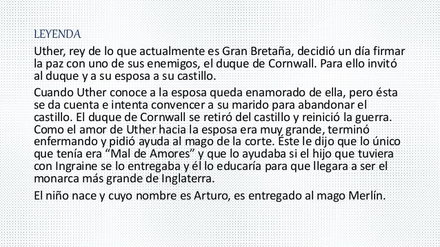 Leyenda del Rey Arturo