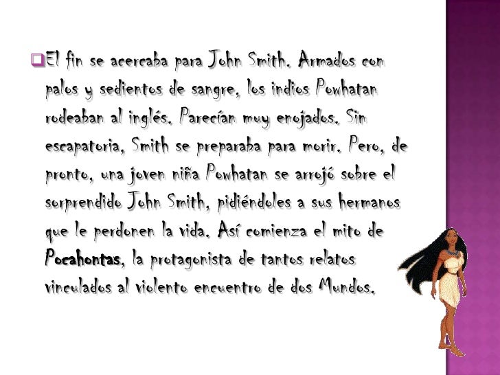 Leyenda de Pocahontas