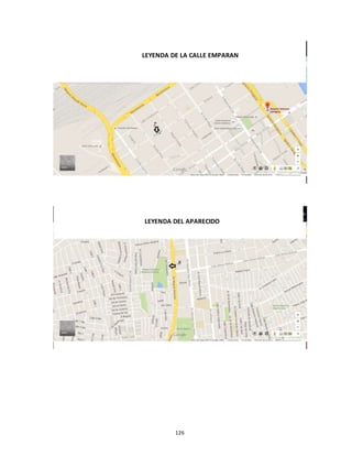 126
LEYENDA DE LA CALLE EMPARAN
LEYENDA DEL APARECIDO
 