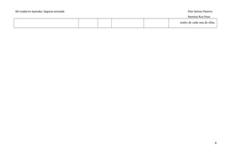 Mi ciudad en leyendas: Segovia animada Pilar Gómez Palomo
Ramona Ruiz Pozo
reales de cada una de ellas.
8
 