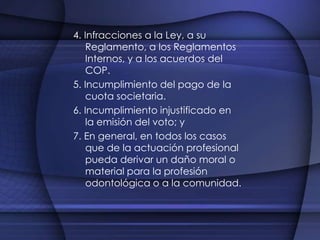 CAPITULO VIIDE LAS FALTAS O INFRACCIONES