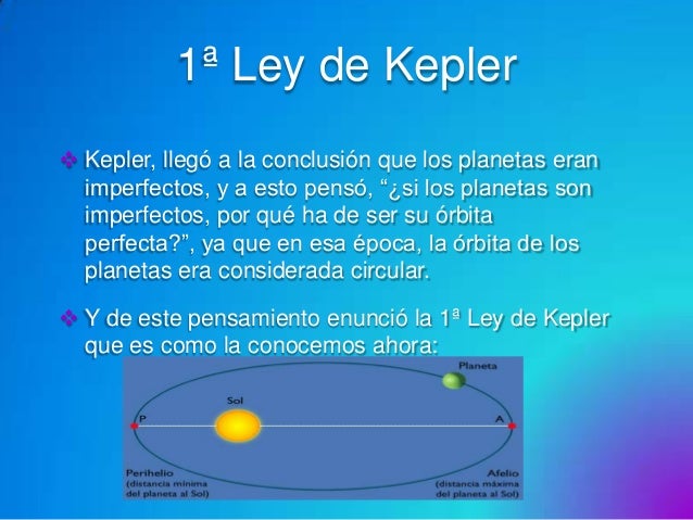 Leyes de Kepler