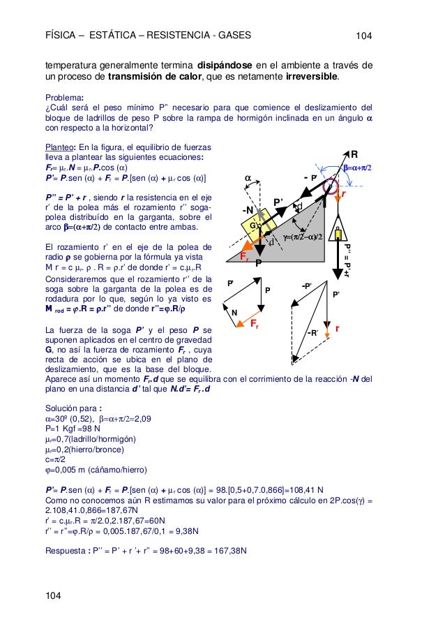 Leyes de la estatica