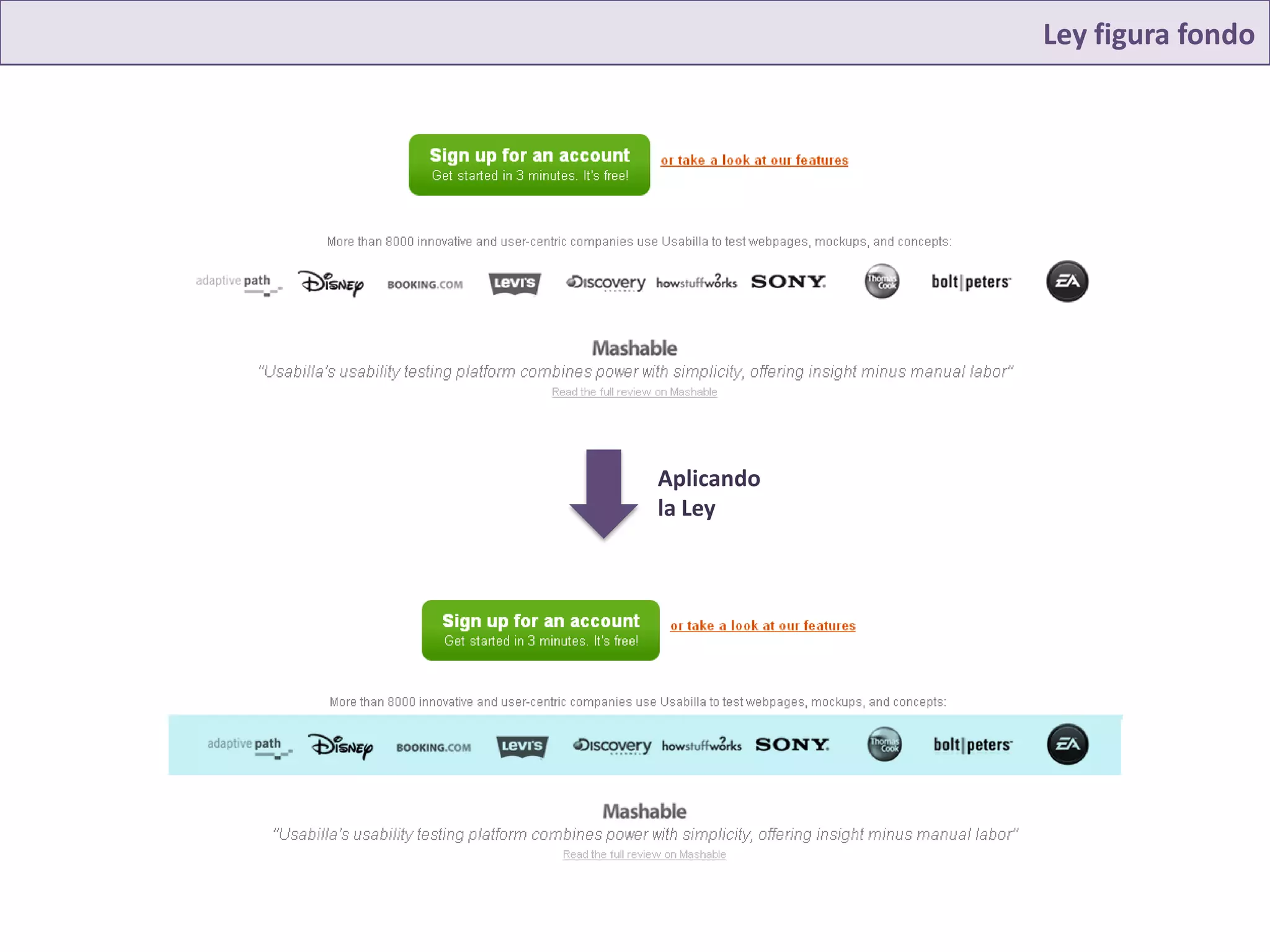 Ley figura fondo




Aplicando
la Ley
 