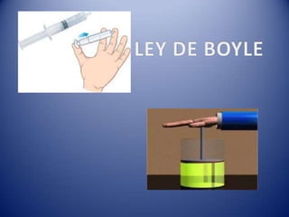 LEY DE BOYLE