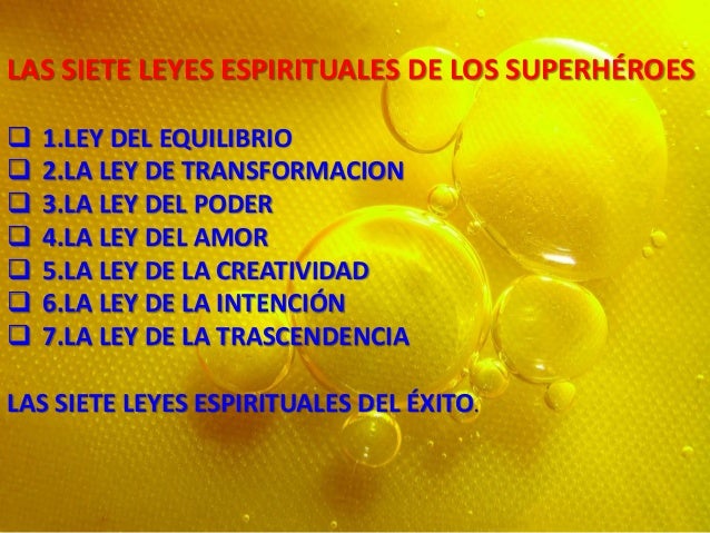 Descargar Las 7 Leyes Espirituales Del Exito Pdf Ley