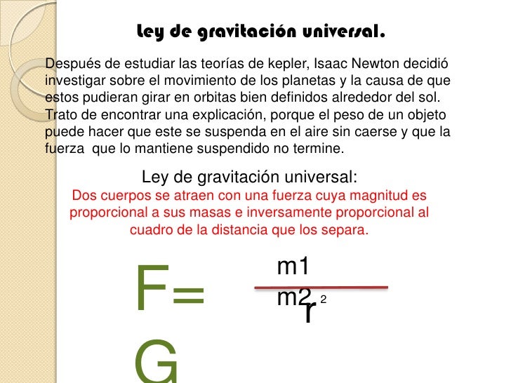 Leyes de newton