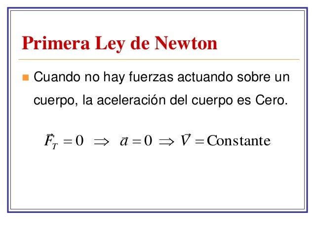 leyes de newton