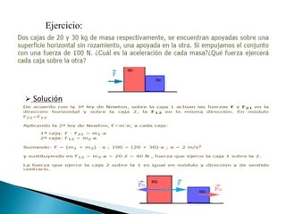 Ejercicio:
 Solución
 