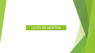 LEYES DE NEWTON
 